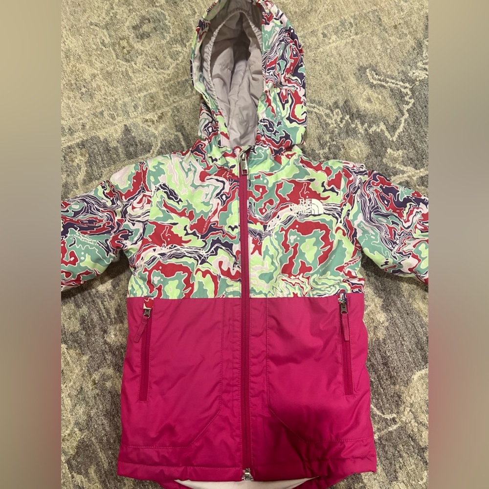 The north face winter coat